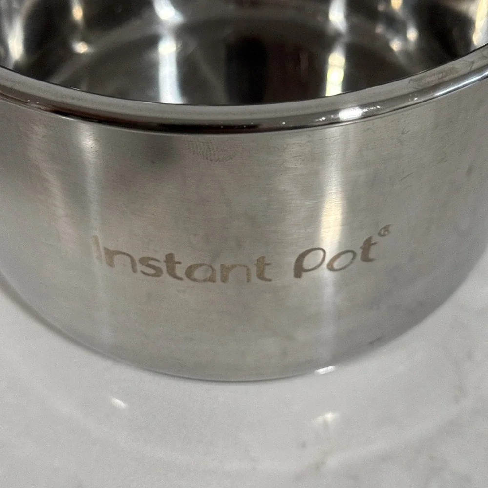 Instant Pot Duo Mini V5 Stainless Steel‎ Inner Pot Replacement Part 3Qt EUC OEM